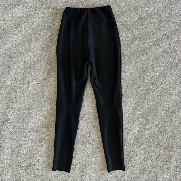 Commando Faux Suede High Waist Leggings Size Small Black NEW - Picture 4 of 7